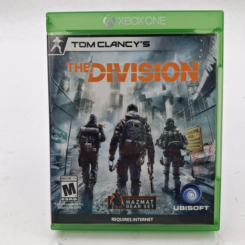 Tom Clancy's The Division Microsoft Xbox One Video Game Ubisoft Shooter M NTSC